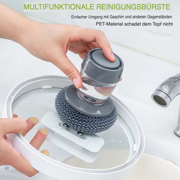 Zeepdispenserborstel voor de Keuken - CleanEase