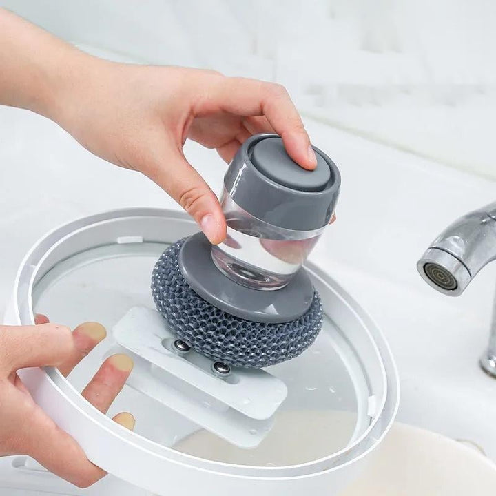 Zeepdispenserborstel voor de Keuken - CleanEase