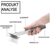 Afwasborstel met Zeepdispenser - DishMaster