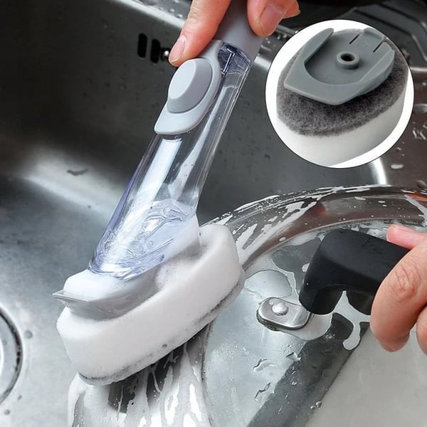Afwasborstel met Zeepdispenser - DishMaster