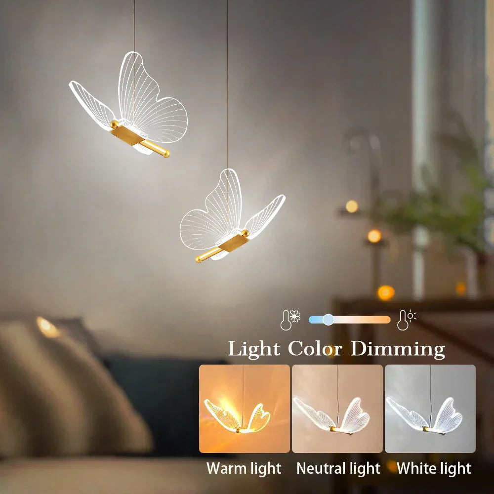 LED Vlinder Hanglampen - ButterLuxe