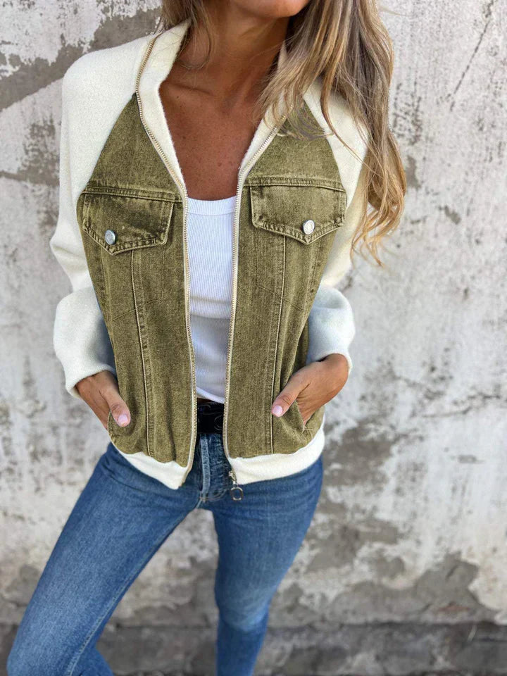 Trendy Denim Jasje - Isaline