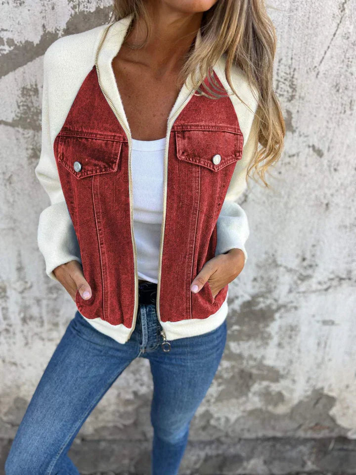 Trendy Denim Jasje - Isaline
