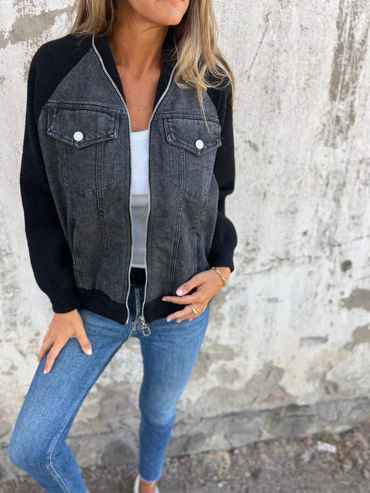 Trendy Denim Jasje - Isaline