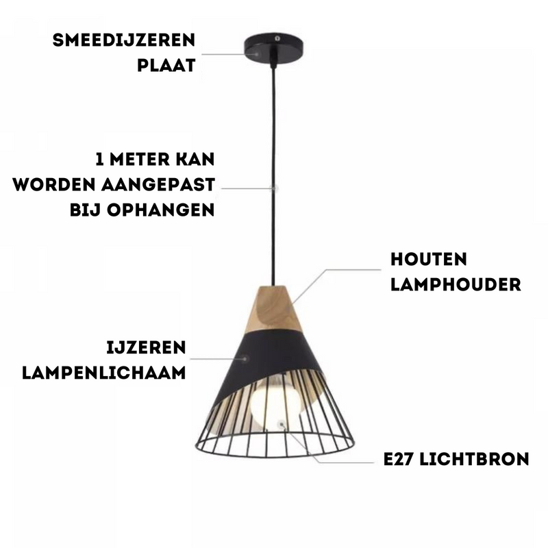 Trendy Scandinavische Industriële Hanglamp - UbranBeam