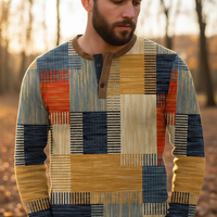 Langärmliger Herrenpullover -  Sven