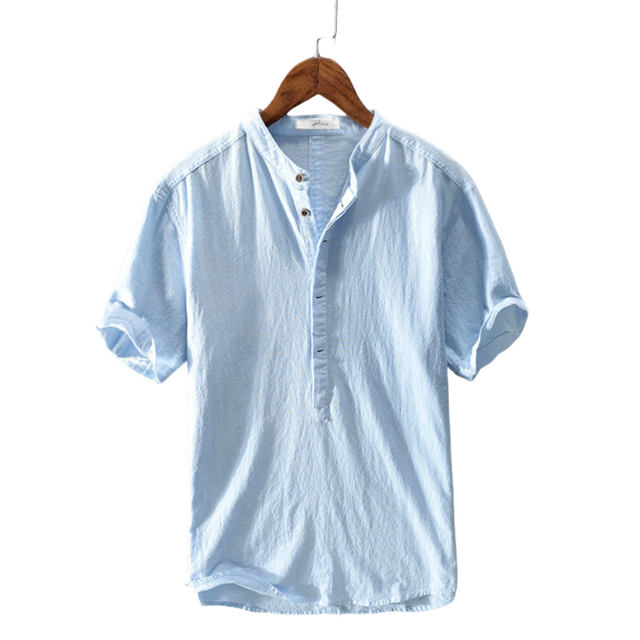 Zomer T-shirt voor heren van ademende stof – Elias