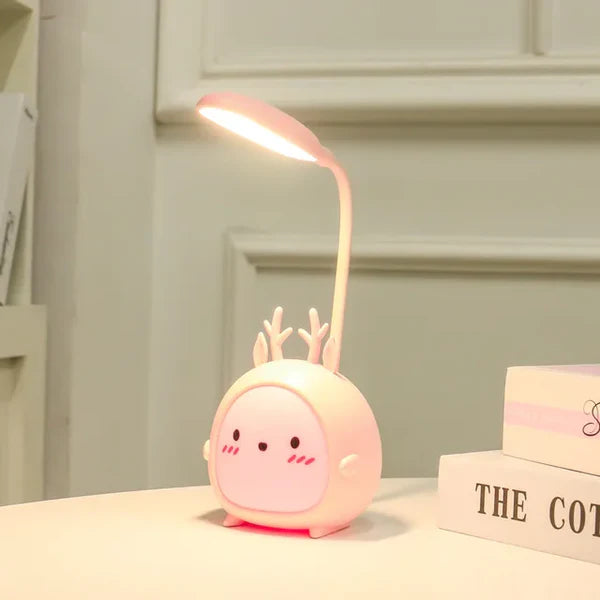 Kinderleeslamp met Oogbescherming en USB Nachtlampje - BrightBuddy