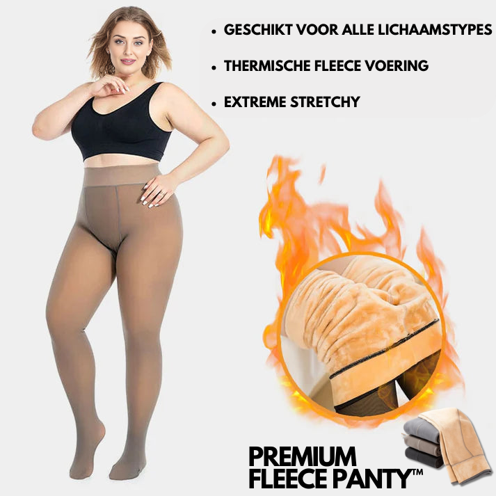 Comfortabele Fleece Panty - Bella
