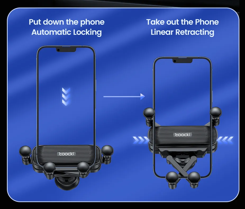 Vardi Dante™ Car Holder | Op ventilatie gemonteerde mobiele telefoonstandaard