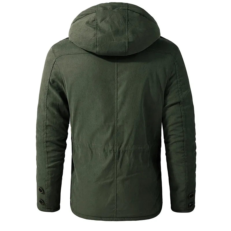 Vardi Dante™ militaire parka | Een coole jas met een warme en gezellige voering