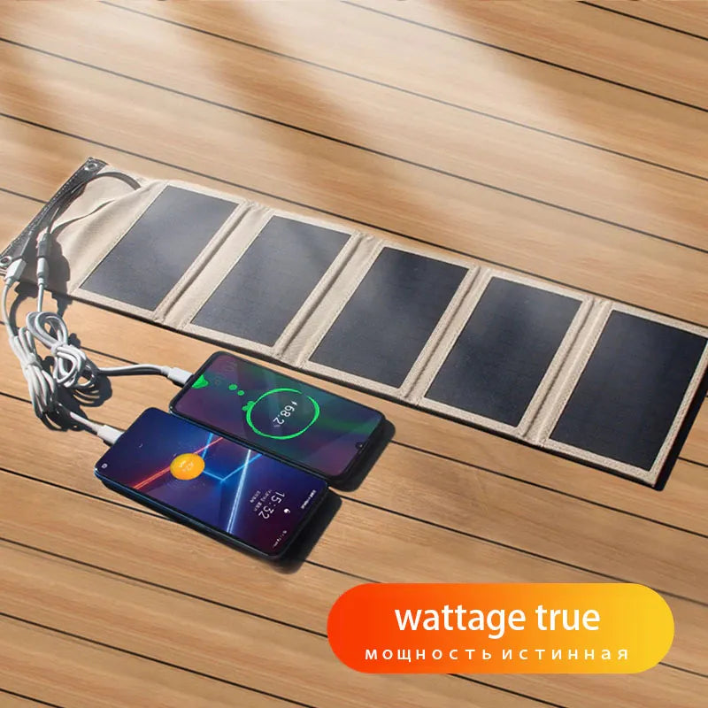 Vardi Dante™ Solar Fold | Opvouwbare zonnepaneel powerbank