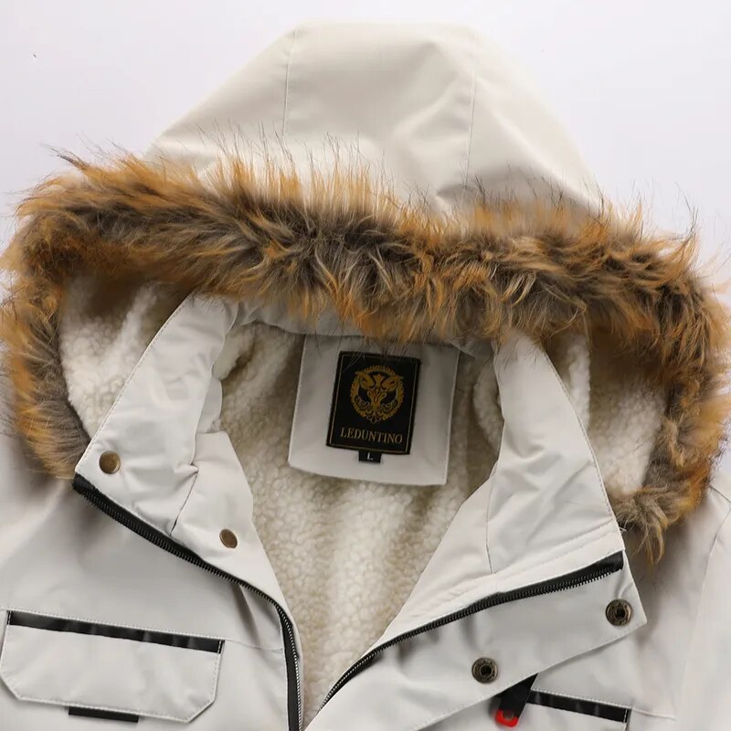 Vardi Dante™ Winterparka met Fleecevoering | Winddicht jack met capuchon