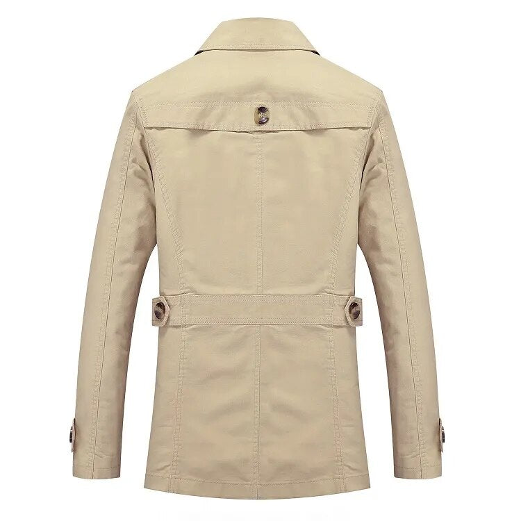 Vardi Dante™ Trenchcoat | Stijlvolle lange jas