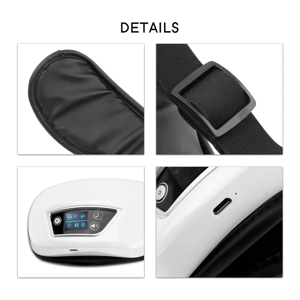 Vardi Dante™ 6D EyeMassager | Slimme Airbag Trillingen Oogzorg