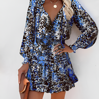 Vrolijke Zomerjurk met Print en Ruches – Lina