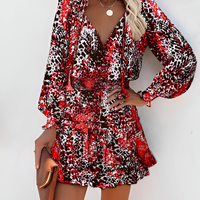 Vrolijke Zomerjurk met Print en Ruches – Lina