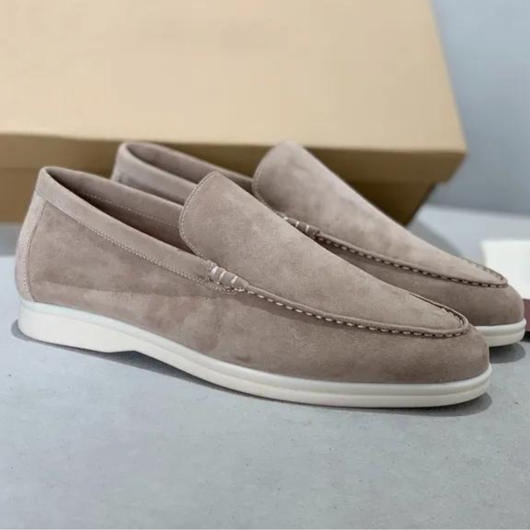 Luxe Suède Heren Loafers - Arthur