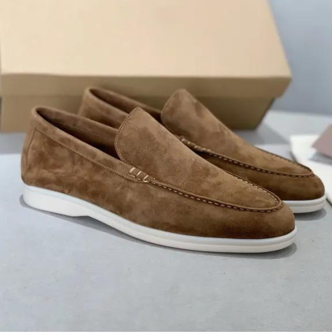 Luxe Suède Heren Loafers - Arthur