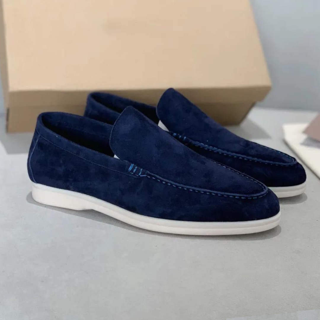 Luxe Suède Heren Loafers - Arthur