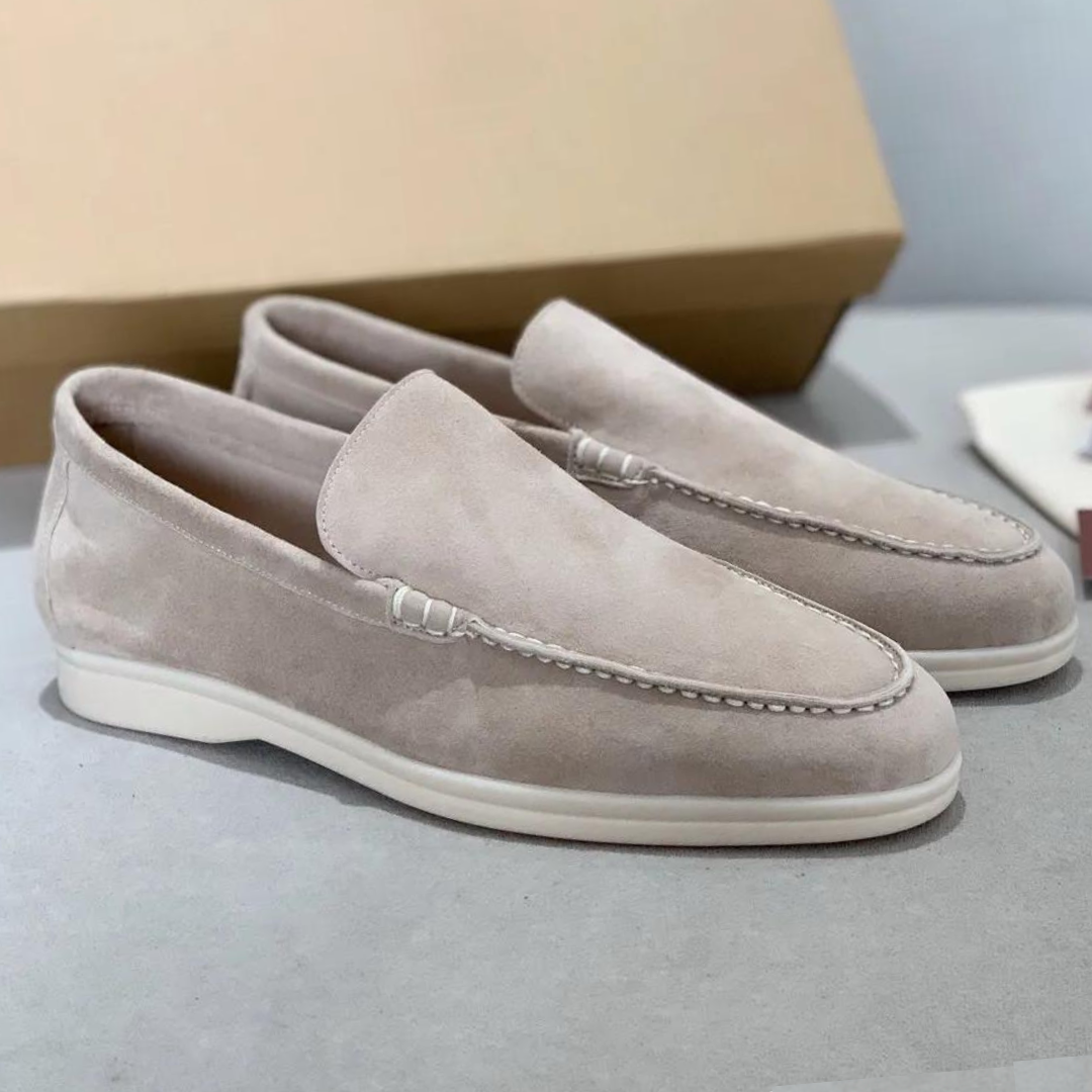 Luxe Suède Heren Loafers - Arthur