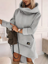 Comfortabele Hoodie Jurk - EllaCharm