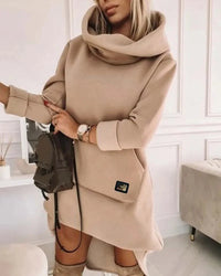 Comfortabele Hoodie Jurk - EllaCharm