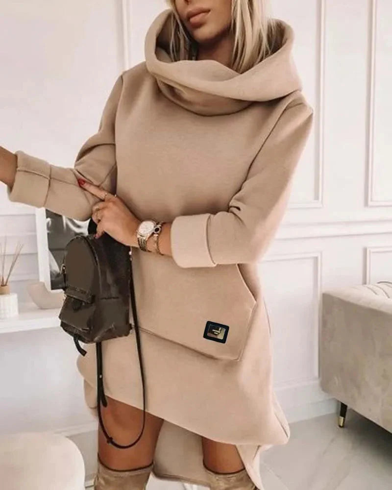 Comfortabele Hoodie Jurk - EllaCharm