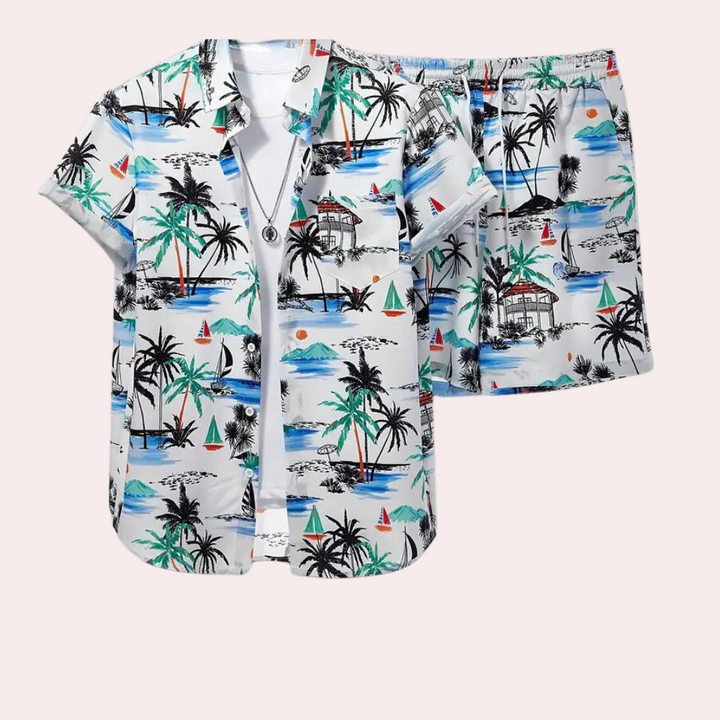 Luchtige zomer set voor heren – Ademend & Comfortabel – Jonas
