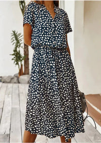 Vintage Zomerjurk met Middenmouwen – Maevy