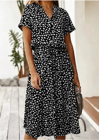 Vintage Zomerjurk met Middenmouwen – Maevy