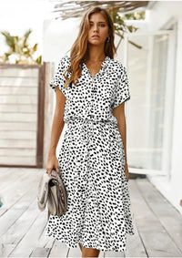 Vintage Zomerjurk met Middenmouwen – Maevy