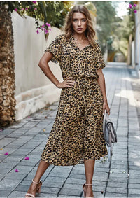 Vintage Zomerjurk met Middenmouwen – Maevy