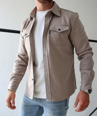 Rocco™ Casual Heren Overhemd – Comfortabel, Stijlvol & Perfect Voor Lente Laagjes
