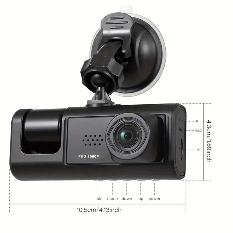 Vardi Dante™ Dashcam | Met IR-nachtzicht