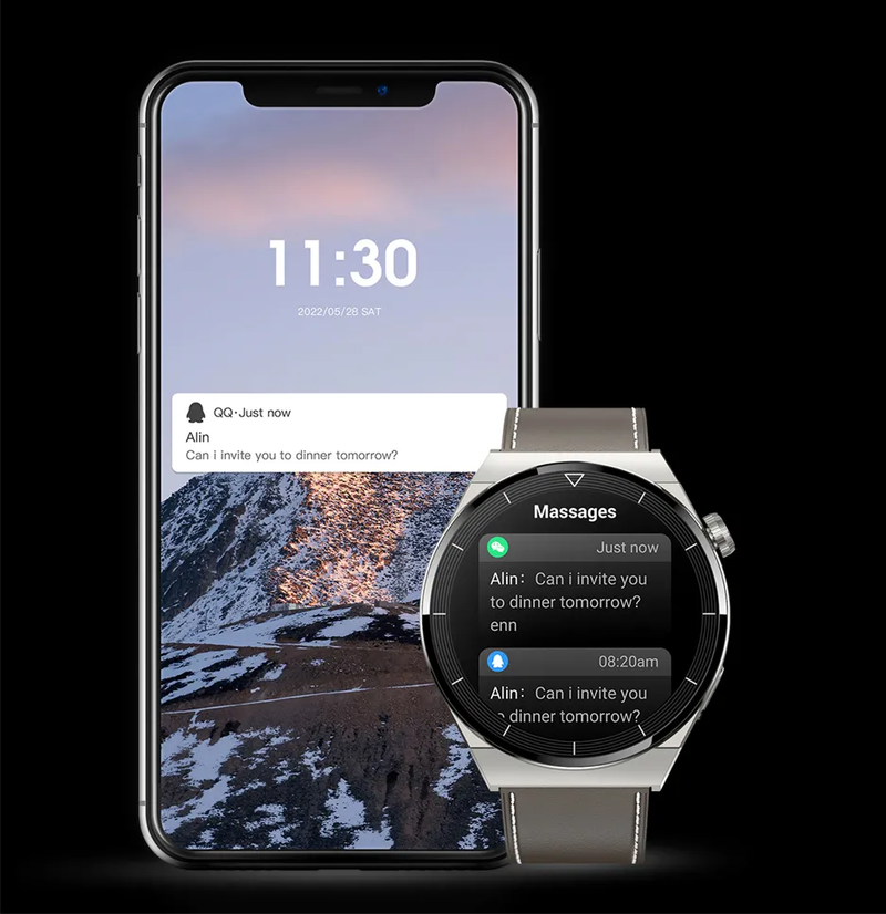 Vardi Dante™ PRO Smartwatch | High-tech met Stijl!