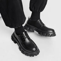 Stijlvolle Derbyschoenen met Dikke Zool - Ethan