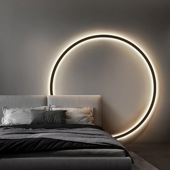 Minimalistische Ronde Wandlamp - Lars