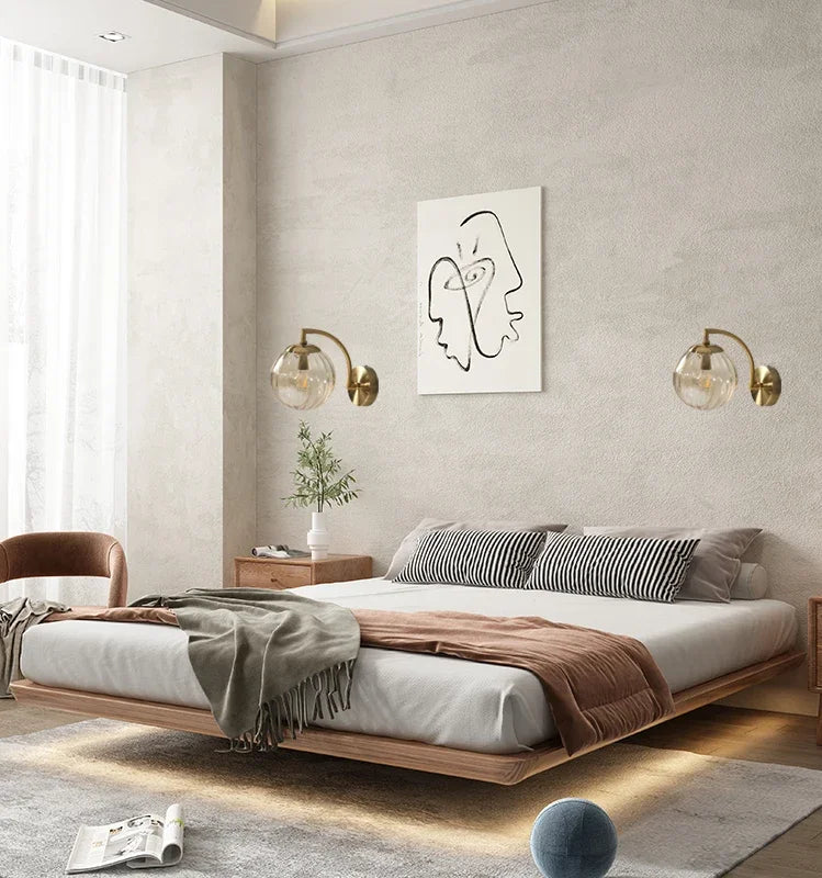 Luxe Moderne Wandlamp van Glas - CrystalGlow