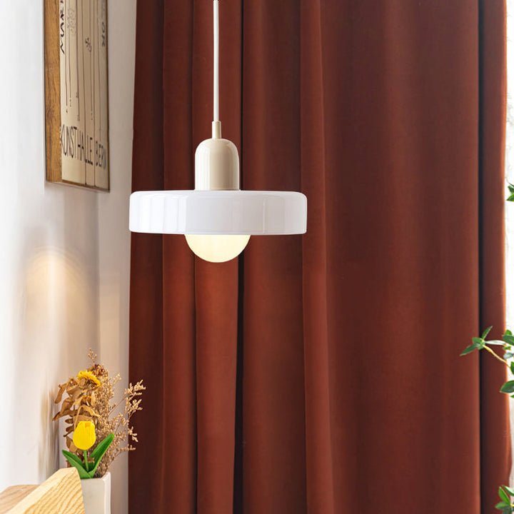 Hanglamp van Gekleurd Glas - BauLume