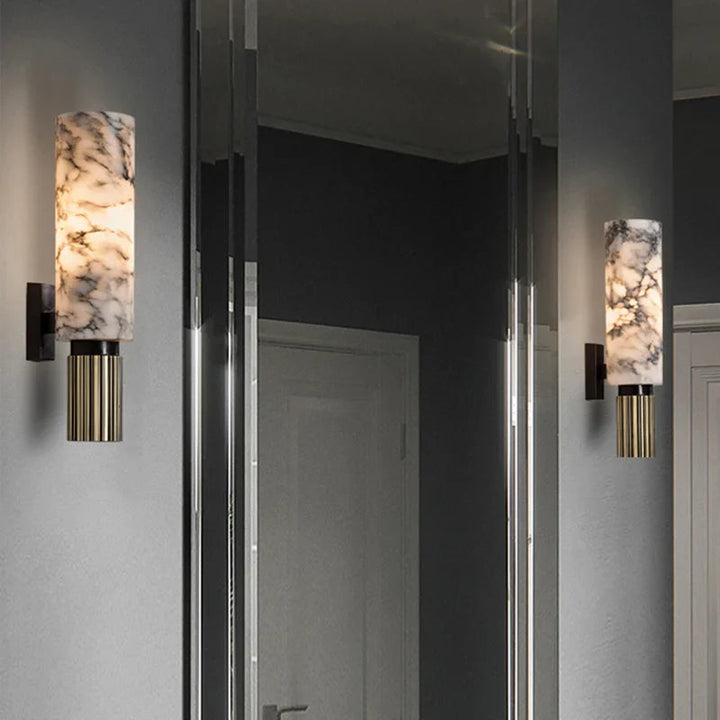 Verlichte Wanddecoratie van Marmer - LustraMar