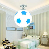 Speelse Voetbal Plafondlamp - GoalBright