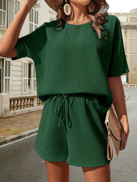 Luchtige Dames Zomerset met Top en Shorts – Ninae