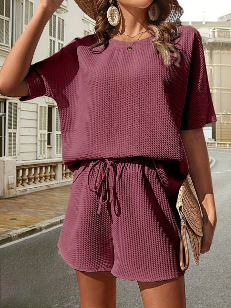 Luchtige Dames Zomerset met Top en Shorts – Ninae