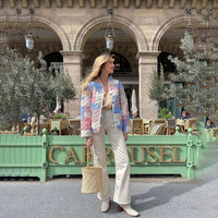 Trendy Print Damesblazer - Eva