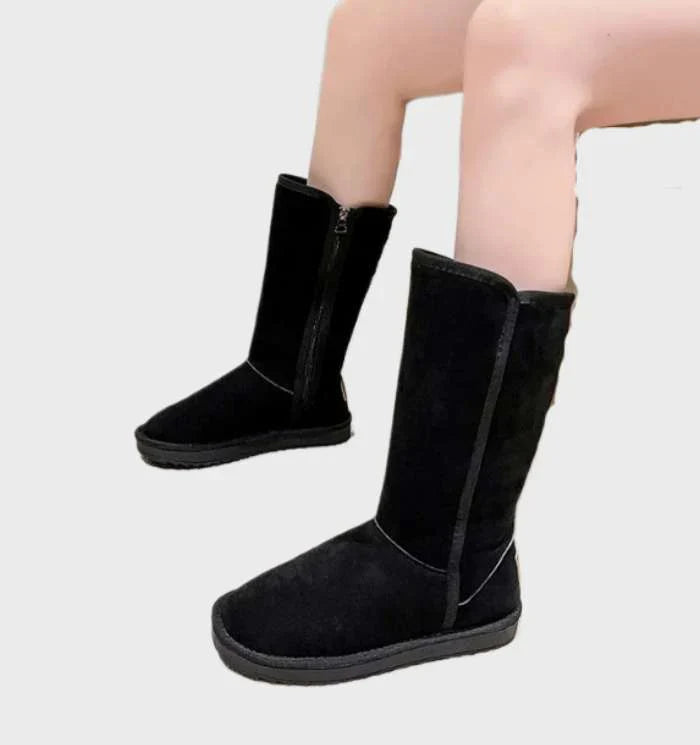 Suède Sheepskin Dameslaarzen - Sofia