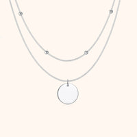 Dubbele Medaillonketting - Amélie