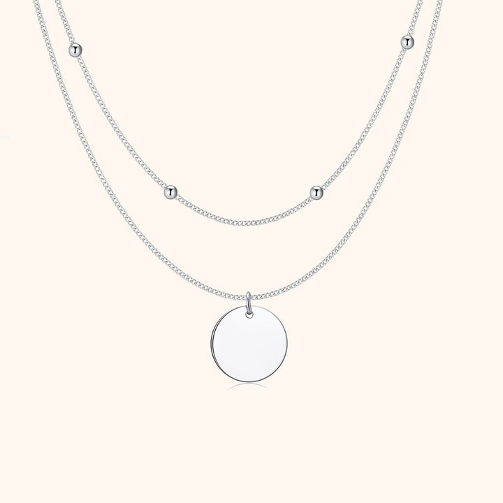 Dubbele Medaillonketting - Amélie