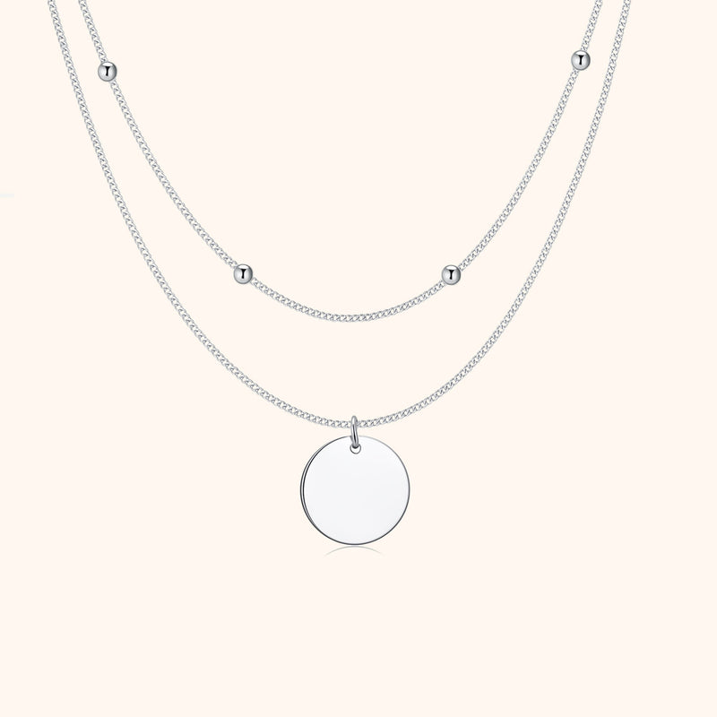 Dubbele Medaillonketting - Amélie