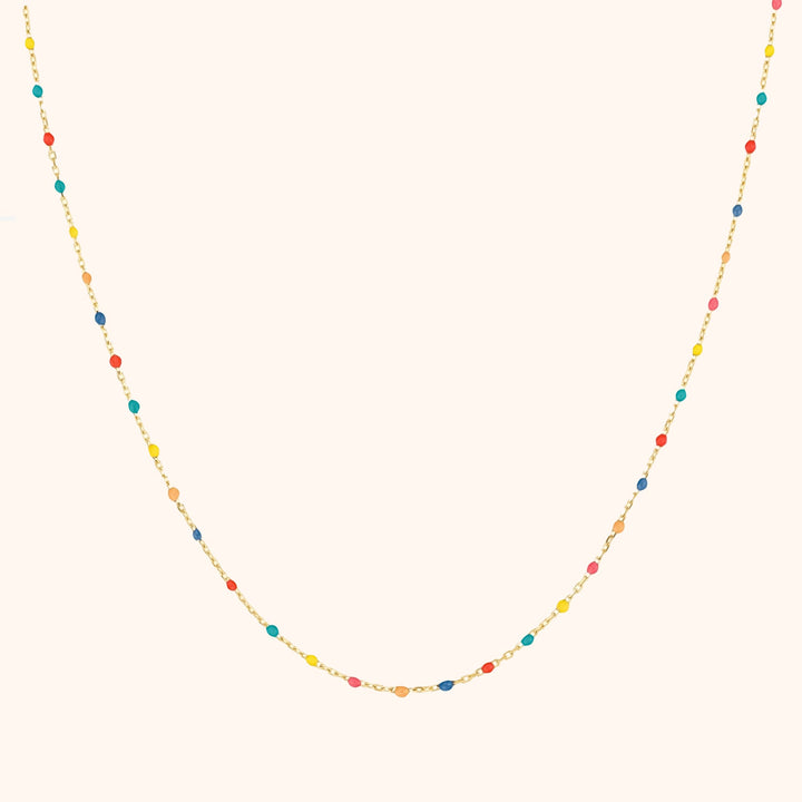 Stijlvolle Regenboogketting - Iris